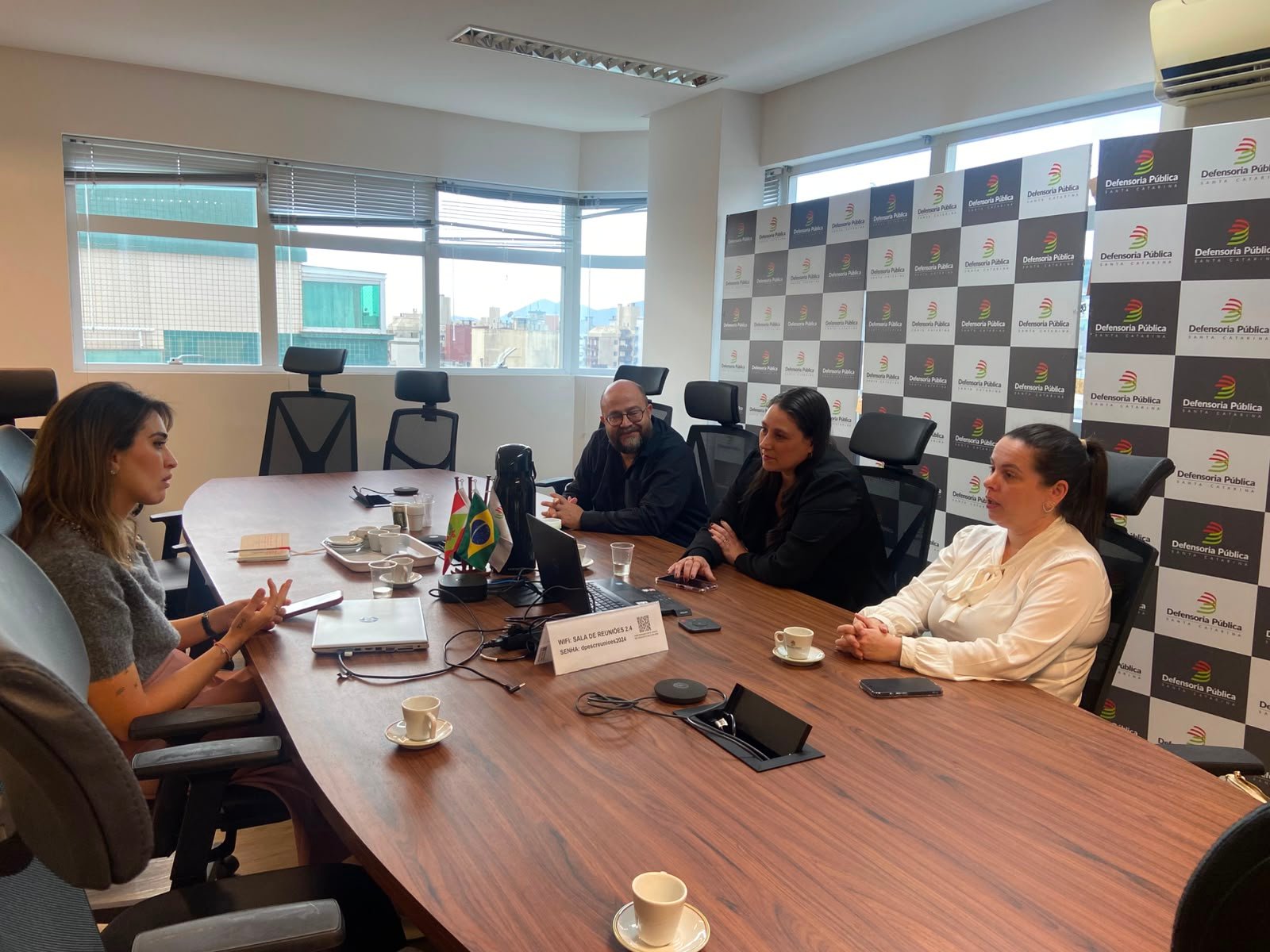 Reunião entre CEDDIA e NIJID/DPE-SC